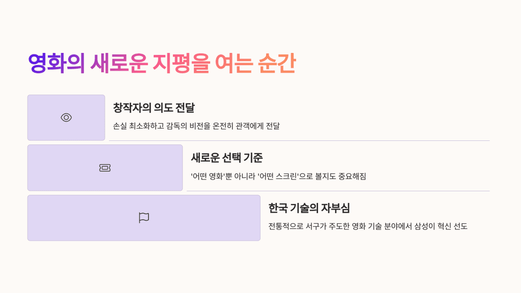 삼성 시네마 LED 오닉스, 영화관의 미래를 바꿀 혁신적 기술을 만나다 7 삼성 시네마 led 오닉스 8